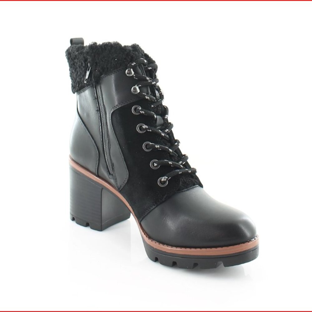 Naturalizer Women's Val Boots Black Oil Suede/Leather